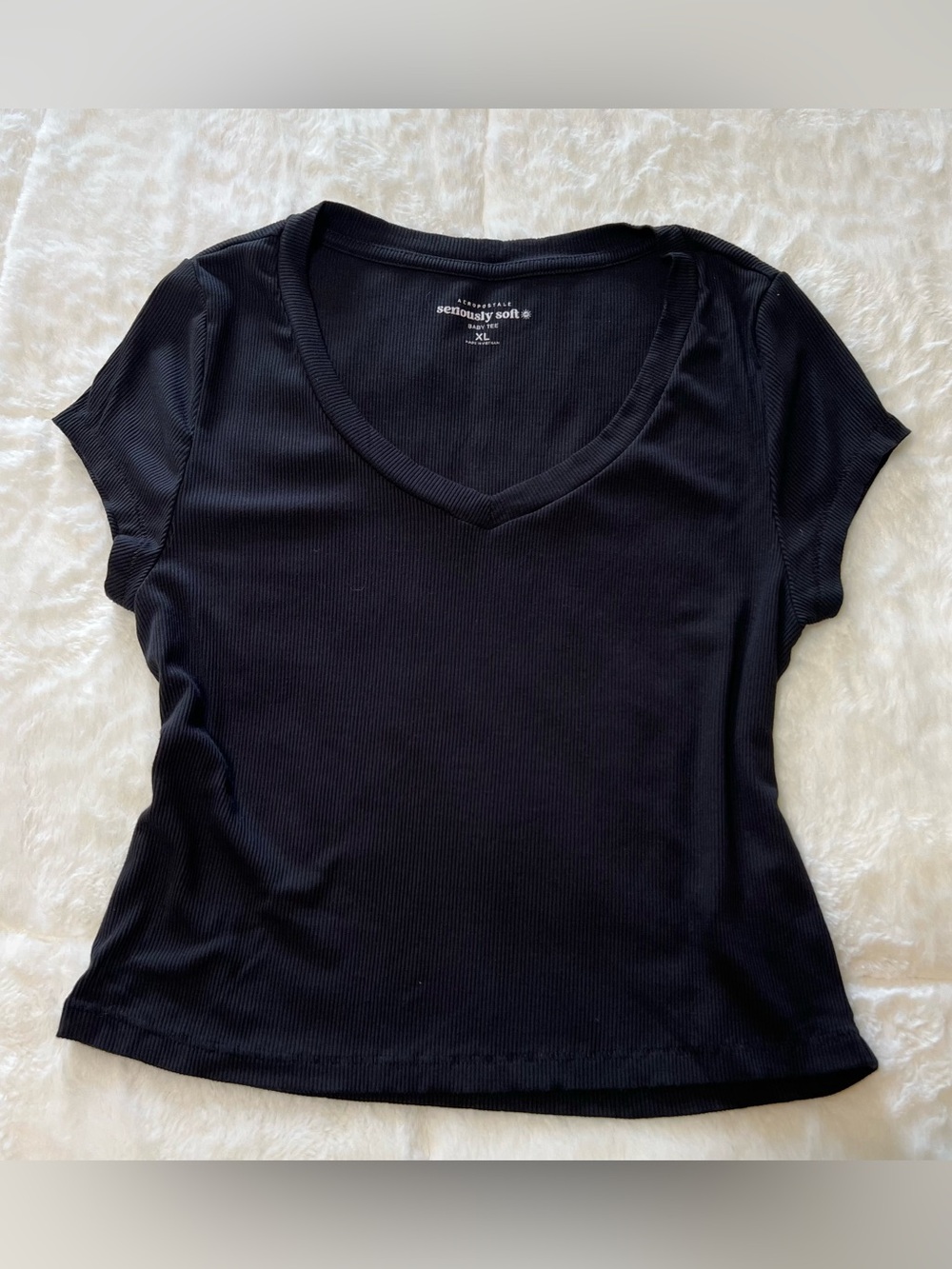 Aero soft ribbed tee